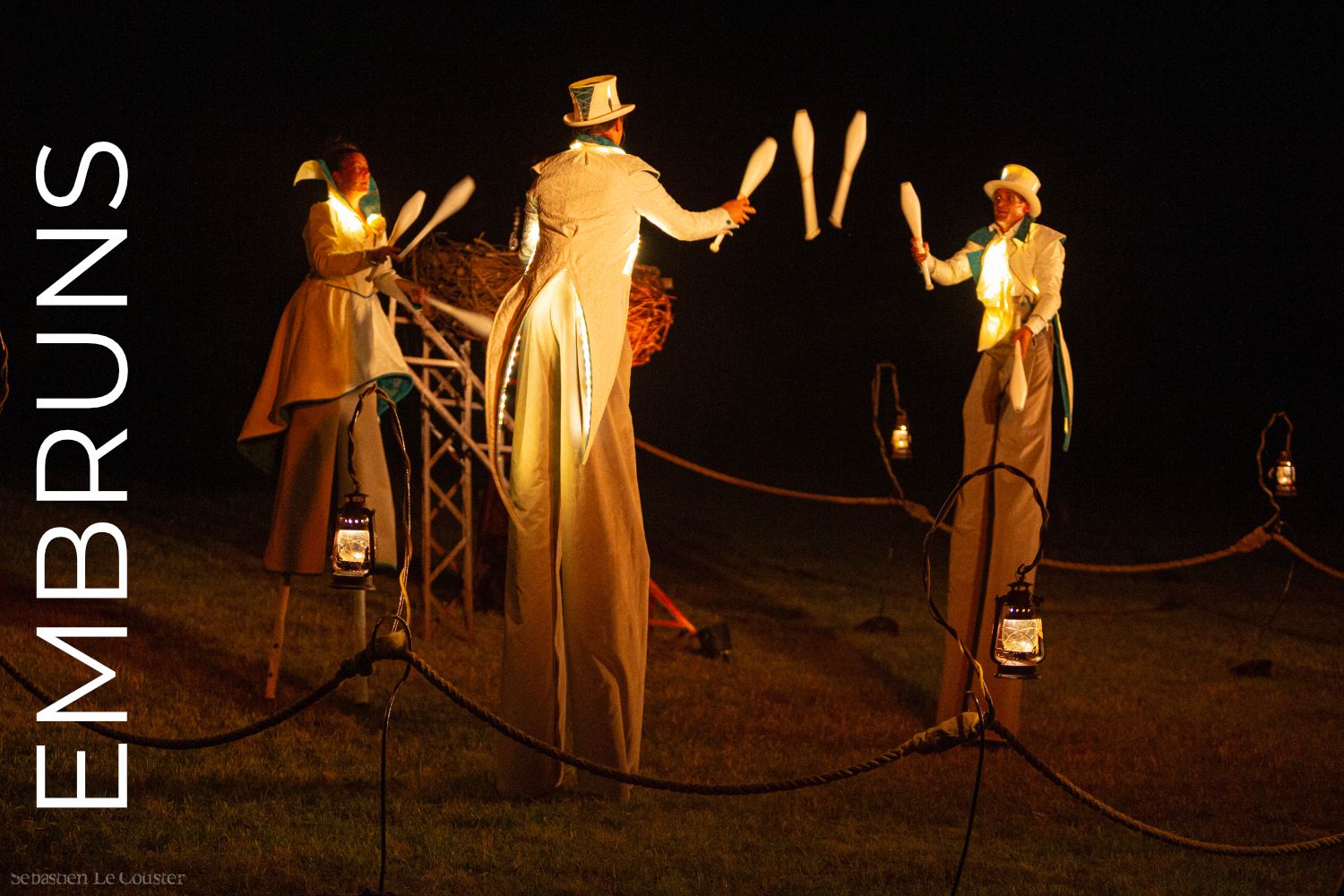machine de spectacle de la cie cirque asymetrik